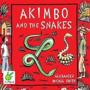 Akimbo and the Snakes – okładka audiobooka, autor Alexander McCall Smith