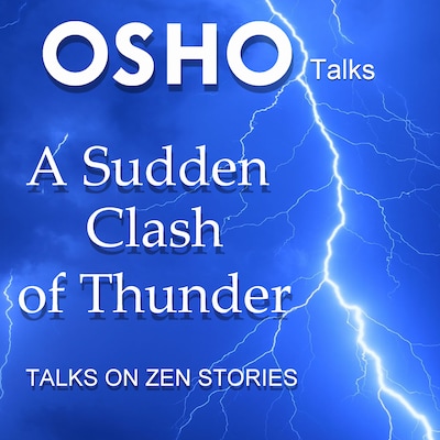 A Sudden Clash of Thunder – omslag til lydbogen af Osho