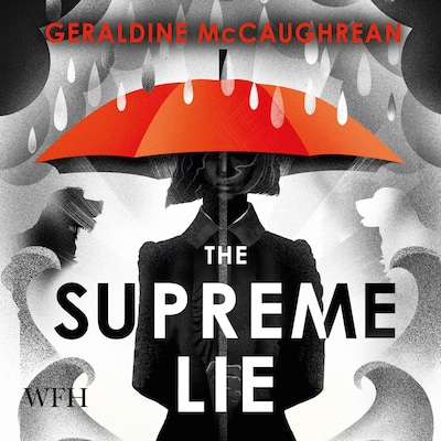 The Supreme Lie – omslag til lydbogen af Geraldine McCaughrean